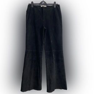 Margaret Godfrey Suede/Leather Pants Women's